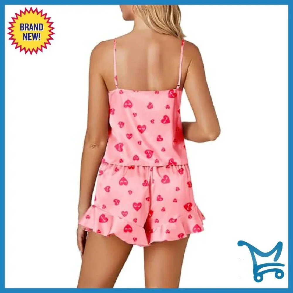 Satin Pajama Set with Robe - 3pc Sleepwear - Sizes XS-XXL